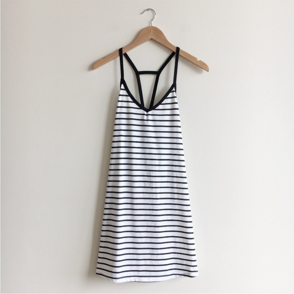 Adorable Vintage Stripey Mini Dress S